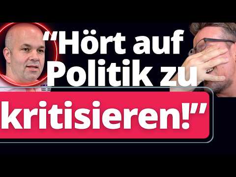 Marcel Fratzscher: „Hört auf Politik zu kritisieren!“ 🤡 Stattdessen Blindes Vertrauen!