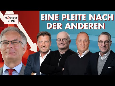Marterbauer verweigert Entlastungen: Insolvenzwelle rollt weiter | exxpress live am 14. Jänner 2026 Marterbauer verweigert Entlastungen: Insolvenzwelle rollt weiter | exxpress live am 14. Jänner 2026