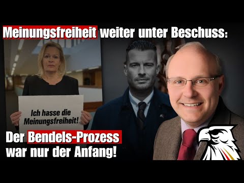 Meinungsfreiheit weiter unter Beschuss: Der Bendels-Prozess war nur der Anfang! | Felix Dirsch
