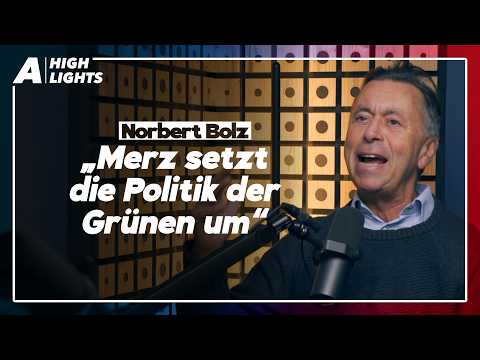 „Merz tritt in die Fußstapfen von Habeck“ – Norbert Bolz über die Bundesregierung | Highlight