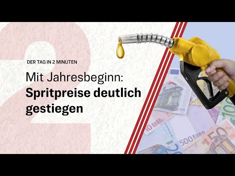 Mit Jahresbeginn: Spritpreise deutlich gestiegen | Der Tag in 2 Minuten Mit Jahresbeginn: Spritpreise deutlich gestiegen | Der Tag in 2 Minuten