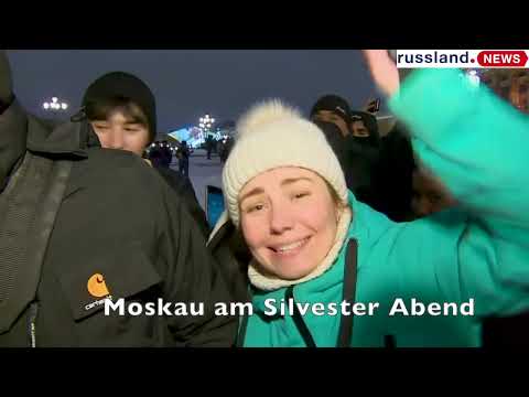 Moskau am Silvester Abend Moskau am Silvester Abend