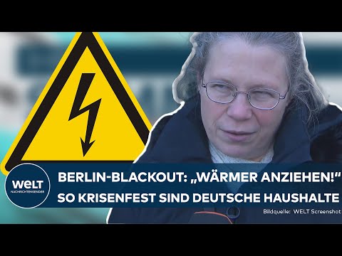 NACH BERLIN-BLACKOUT: Sind Bürger gewappnet für Katastrophen? Krisenmanagement in Deutschland NACH BERLIN-BLACKOUT: Sind Bürger gewappnet für Katastrophen? Krisenmanagement in Deutschland