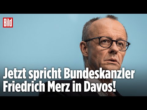 Nach Trumps Zoll-Sensation: Jetzt spricht Merz in Davos