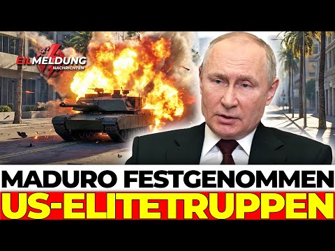 OPERATION BLITZSCHLAG: US-Kampfhubschrauber in Caracas – Maduro verhaftet!