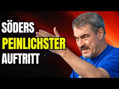 Peinlich: So schamlos schleimt sich Söder beim Kanzler ein! (Ich lache mich kaputt.)