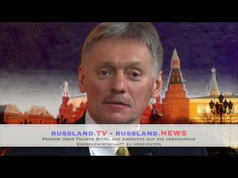 Peskow über Trumps Bitte, auf Angriffe auf die ukrainische Energiewirtschaft zu verzichten