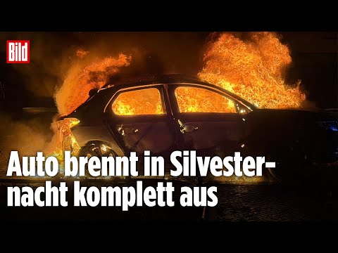 PKW-BRAND IN KREUZBERG: Feuerwehr und Polizei im Großeinsatz – Ursache unklar