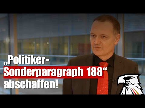 „Politiker-Sonderparagraph 188“ abschaffen! Thomas Fetsch (MdB | AfD) über „Faeser-Meme“-Prozess „Politiker-Sonderparagraph 188“ abschaffen! Thomas Fetsch (MdB | AfD) über „Faeser-Meme“-Prozess