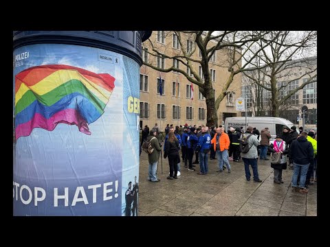 Polizei Demo Berlin 15.01.26