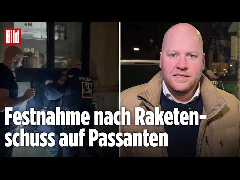 RAKETE AUF PASSANTEN: Mann wehrt sich bei Polizei-Kontrolle in München – unterwegs mit der Streife