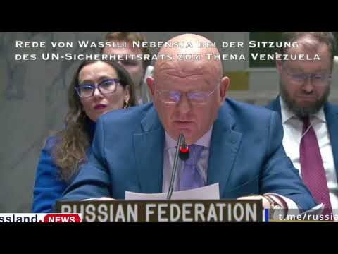 Rede von Wassili Nebensja bei der Sitzung des UN Sicherheitsrats zum Thema Venezuela
