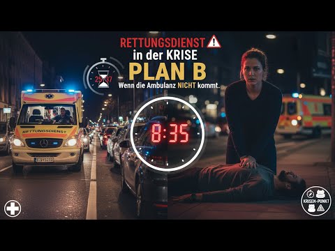 Rettungsdienst in der Krise: Wenn die Ambulanz nicht kommt – Dein Plan B!