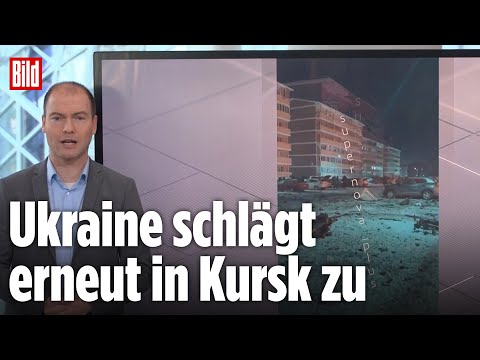 Russische Abwehr-Rakete trifft Wohnblock in Russland | BILD-Lagezentrum
