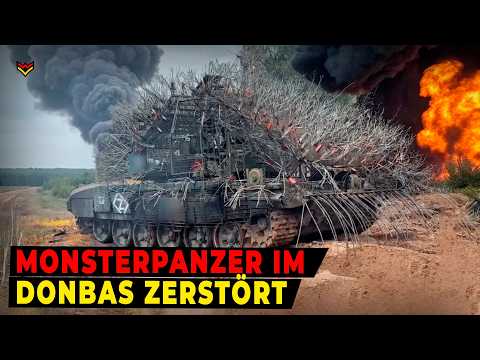 Russischer Monsterpanzer schockiert beim Sturm auf den Donbas | Kampfgeschichten Russischer Monsterpanzer schockiert beim Sturm auf den Donbas | Kampfgeschichten
