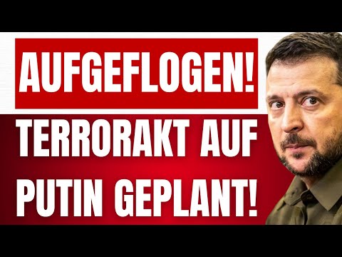 RUSSLAND enttarnt SELENSYJ´S Planung eines Terrorakts auf Putin! – Jetzt holen wird dich SELENSKYJ!