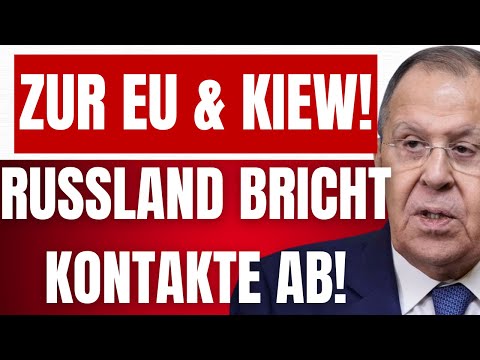 RUSSLAND macht dicht: Keine Gespräche mehr mit SELENSKYJ & EU! – LAWROW mit harter BOTSCHAFT! RUSSLAND macht dicht: Keine Gespräche mehr mit SELENSKYJ & EU! – LAWROW mit harter BOTSCHAFT!
