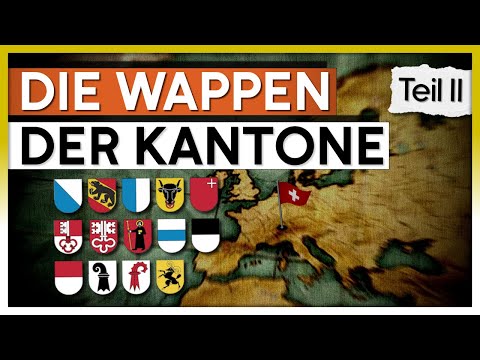 Schweizer Kantonswappen [Teil 2] | Die Alten Orte (ohne Appenzell)