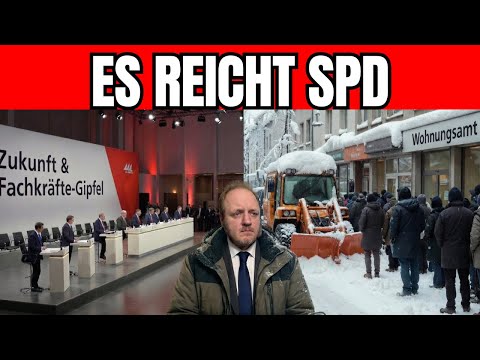 SPD fordert MEHR – Während Deutsche im Winter draußen schlafen