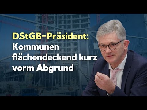 Städte- und Gemeindebund: Situation der Kommunen „desaströs“