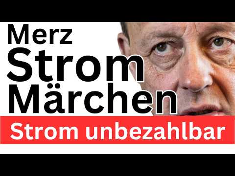 Strom-Notstand: Bundeskanzler Merz ohne Realitätssinn ❌ Strom-Notstand: Bundeskanzler Merz ohne Realitätssinn ❌