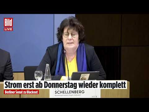 STROMAUSFALL BERLIN: Regierender Bürgermeister Kai Wegner zum Blackout