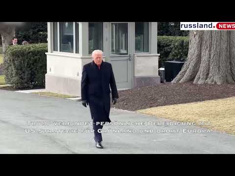 Trump verbindet persönliche Beleidigung mit US-Strategie für Grönland und droht Europa Trump verbindet persönliche Beleidigung mit US-Strategie für Grönland und droht Europa