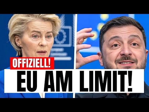 ÜBER 800 MILLIARDEN FÜR DIE UKRAINE: Das kann Europa nicht mehr stemmen!