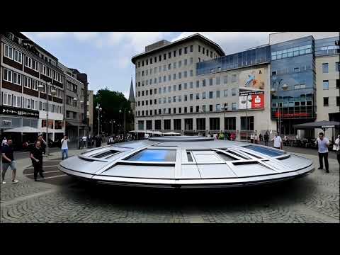 UFO landet auf Dr.-Ruer-Platz in Bochum UFO landet auf Dr.-Ruer-Platz in Bochum