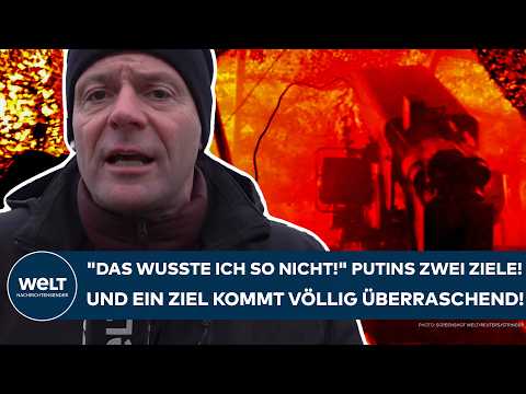 UKRAINE-KRIEG: „Das wusste ich so nicht!“ Putins zwei Ziele! Und ein Ziel kommt völlig überraschend!