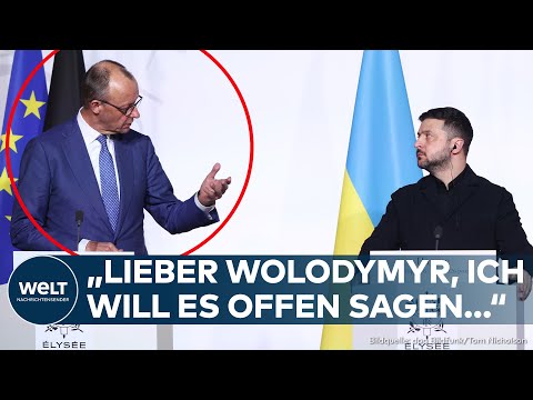 UKRAINE-KRIEG: Merz will Waffenstillstand mit absichern! Aber stellt eine knallharte Bedingung! UKRAINE-KRIEG: Merz will Waffenstillstand mit absichern! Aber stellt eine knallharte Bedingung!