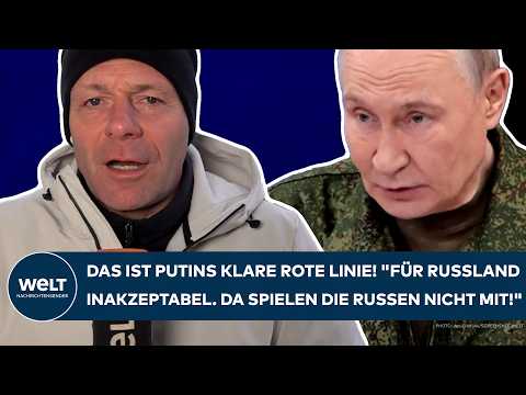 UKRAINE-KRIEG: Putins klare rote Linie! „Für Russland inakzeptabel. Da spielen die Russen nicht mit“ UKRAINE-KRIEG: Putins klare rote Linie! „Für Russland inakzeptabel. Da spielen die Russen nicht mit“