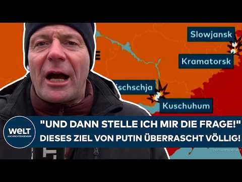 UKRAINE-KRIEG: „Und dann stelle ich mir die Frage!“ Dieses Ziel von Putin überrascht völlig!