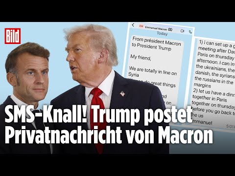 US-Präsident veröffentlicht peinliche SMS! Wer muss noch Angst vor Trump haben? | Vertraulich 20.1.