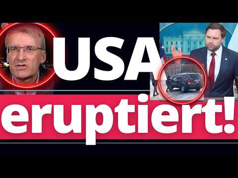 USA bebt: Links-Aufständische greift ICE Agenten an und wird getötet! JD Vance eskaliert gegen CNN!