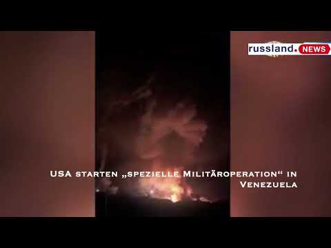 USA starten „spezielle Militäroperation“ in Venezuela