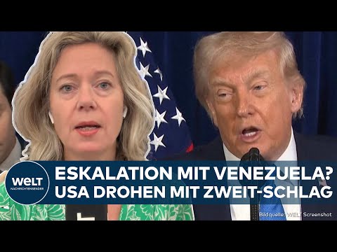 VENEZUELA: Eskalation? USA drohen Vize-Präsidentin! Trump hält sich Zweit-Schlag gegen Caracas offen
