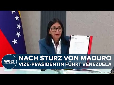 VENEZUELA: Nach Sturz von Maduro! Vizepräsidentin Rodriguez übernimmt Führung! Kooperation mit USA?