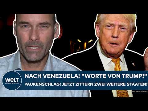 VENEZUELA: Nach US-Attacke! „Worte von Trump!“ Paukenschlag! Jetzt zittern zwei weitere Staaten!