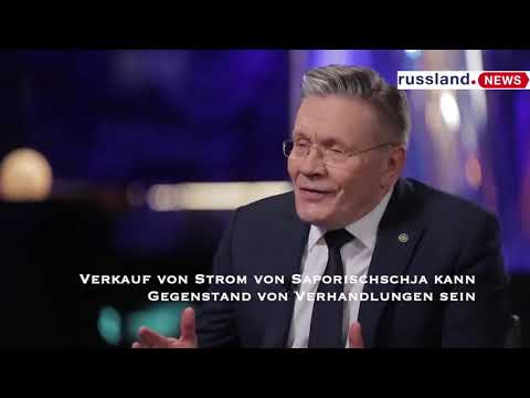 Verkauf von Strom aus Saporischschja kann Gegenstand von Verhandlungen sein