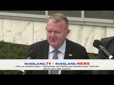 „Völlig inakzeptabel“: Dänemark und Grönland weisen nach Treffen Druck der USA zurück