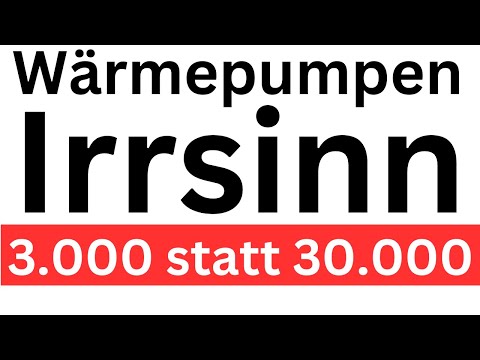 Wärmepumpe: Selber kaufen 3.000€ statt 30.000€ ❌