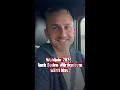 Wahljahr 2026: Auch Baden-Württemberg wählt blau! | Ulrich Siegmund (AfD Sachsen-Anhalt)