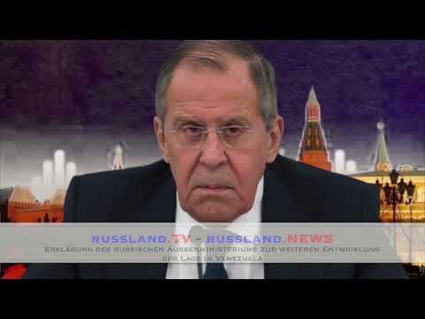 Weitere Erklärung des russischen Außenministeriums zur Entwicklung der Lage in Venezuela
