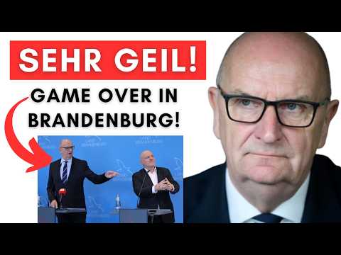 Woidke verkündet Aus der SPD+BSW Regierung & flüchtet aus dem Land!