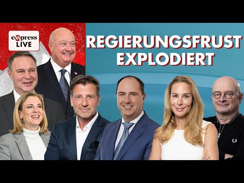 Zwei Drittel der Österreicher mit ÖVP, NEOS & SPÖ unzufrieden | exxpress live am 08. Januar 2026 Zwei Drittel der Österreicher mit ÖVP, NEOS & SPÖ unzufrieden | exxpress live am 08. Januar 2026