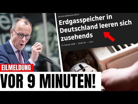 Ab März KEIN GAS MEHR – 🚨 Gas-Schock! – Weniger LNG, aber doppelte Nachfrage!