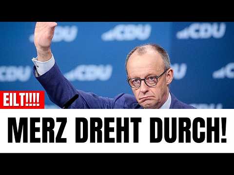 ACHTUNG! MERZ VERLIERT VÖLLIG DIE NERVEN ACHTUNG! MERZ VERLIERT VÖLLIG DIE NERVEN