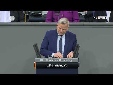 „AfD-Alarm im Parlament: Holm poltert los – Schockmoment im Bundestag!“