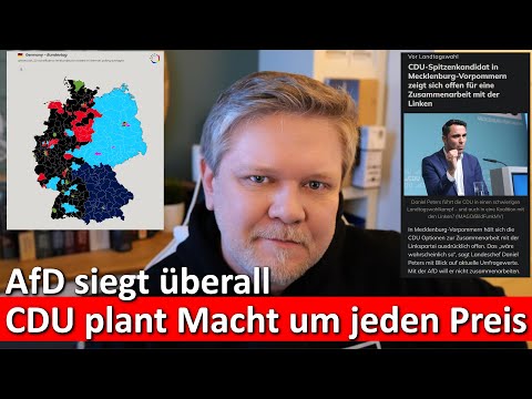 AfD dominiert MV – CDU liebäugelt plötzlich mit der Linken?